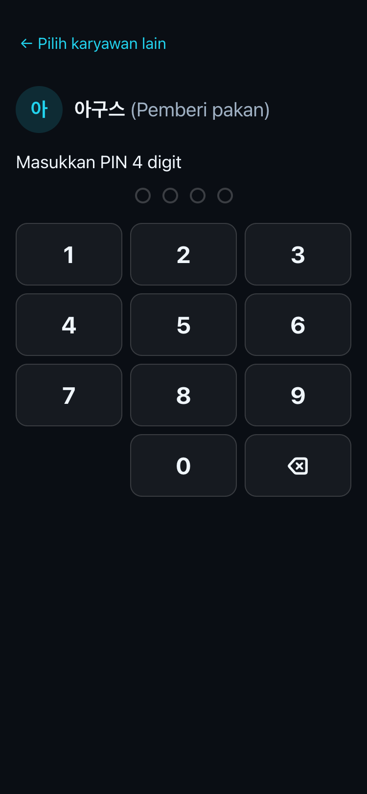 Pad PIN